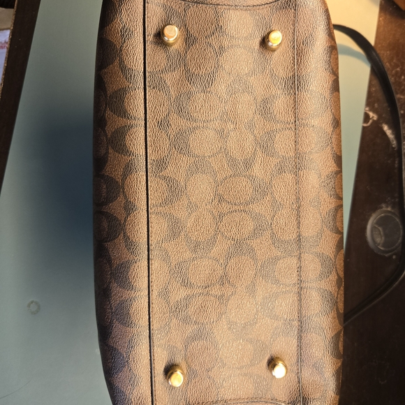 COACH EUC Small Margot Carryall in Signature C F58310 - Picture 7 of 13